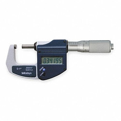 Mitutoyo Electronic Micrometer,0-1 In,Friction 293-832-30