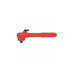 Knipex Hand Ratchet,Insulated,3/8" Dr.,7-1/2" L 98 31
