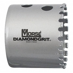 Morse Hole Saw,Diameter:2.5",Diamond Grit DG40C