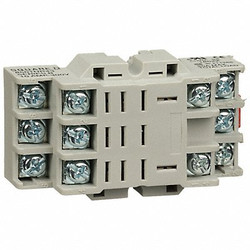 Schneider Electric Relay Socket, Square, 11 Pins, 10 A 8501NR43