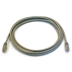 Monoprice Patch Cord,Cat 6,Booted,Gray,10 ft. 3437