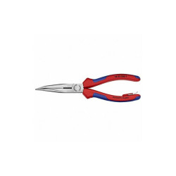 Knipex Long Nose Plier,8" L,Serrated  26 22 200 T BKA