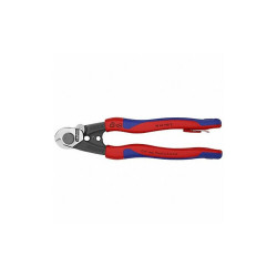 Knipex Wire Cutter,7-1/2" Overall Length 95 62 190 T BKA