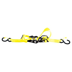 Erickson Tie Down Strap,S-Hook,Yellow  31425