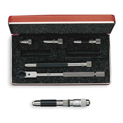 Starrett Inside Micrometer,1-1/2 to 8 In 823AZ