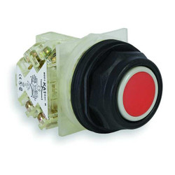 Schneider Electric FlushPushButtonOperator,NonIllum,Red,1NC 9001SKR1RH6