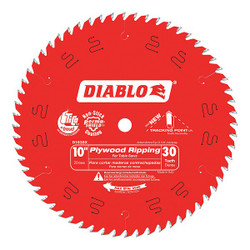 Diablo CircularSawBlade,Carbide,Dia:10" D1030X