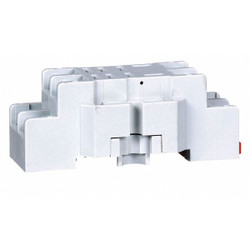 Schneider Electric Relay Socket, Square, 8 Pins, 10 A 8501NR42