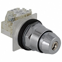 Schneider Electric Non-Illum Selector Switch,Cam D,30mm 9001KS34K1H13