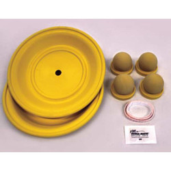 Versa-Matic Wet End Repair Kit,Santoprene,For 4GGF6 V2.0 XL KIT