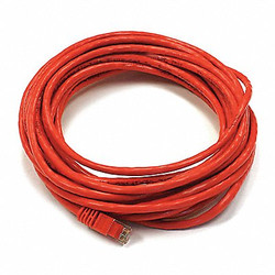 Monoprice Patch Cord,Cat 6,Booted,Red,25 ft. 2318
