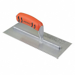 Superior Tile Cutter and Tools Trowel,V-Notch,11in. L x 4-1/2in. W ST414PF