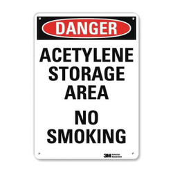 Lyle Danger No Smoking Sign,10" x 10",Alum U3-1085-RA_10X14