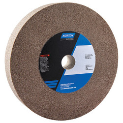 Norton Abrasives Grinding Wheel,10in. Dia,AO,60/80G,Brown  66253161395