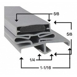 Beverage-Air Door Gasket,21-1/8" x 23-1/8" 703-963D-03