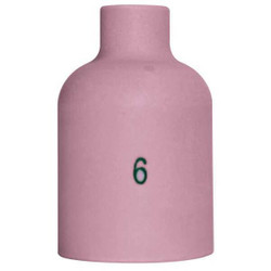 American Torch Tip ATTC No6 TIG Alumina Std Nozzle PK10 57N75