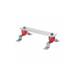 Panduit Busbar,Copper,Grounding Bar L 10in GB2B0304TPI-1