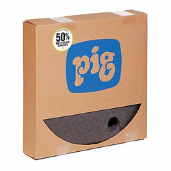 Pig Drum Top Absorb Pad,Universal,Gray,PK25 MAT208