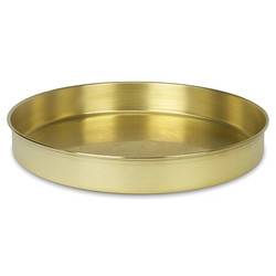 Advantech Manufacturing Pan, Brass, 12 In, Half Ht  PB12H