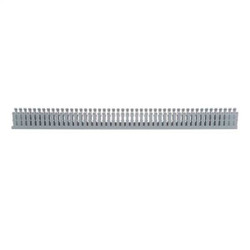 Panduit Wire Duct,Narrow Slot,Gray,1.26 W x 2 D  F1X2LG6