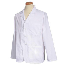 Fashion Seal Lab Coat,M,White,28-1/2 In. L 125 M