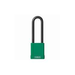 Abus Lockout Padlock,KD,Green,3" H  74HB/40-75 KD GREEN