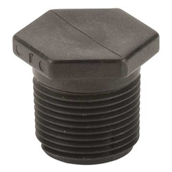 Sim Supply Hex Head Plug, 1 in, Schedule 80,MNPT  PLUG100