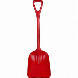 Remco Hygienic Shovel,37.5 in L,D Handle 69814