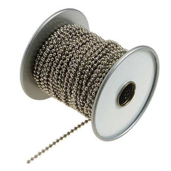 Lucky Line Ball Chain,No. 8,Silver 32300
