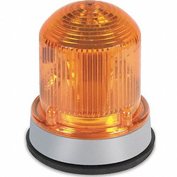 Edwards Signaling Warning Light,LED,120VAC,Amber,65 FPM  125LEDFA120A