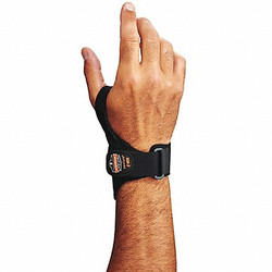 Proflex by Ergodyne Wrist Support,S,Left,Black  70242