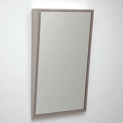 See All Industries Framed Mirror,18 in W,36 in H FTILT1836G