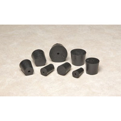 Sim Supply Stopper,Sz 9,37 mm BDia,Black,0,PK9  RST9-H