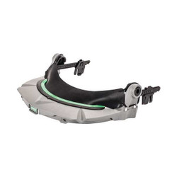 Msa Safety FaceShieldFrame,Gray,Plastic,Full-Frame 10115821