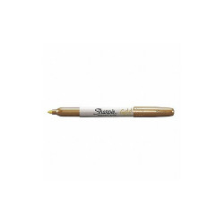 Sharpie Permanent Marker,Gold Metallic,PK12 1823889