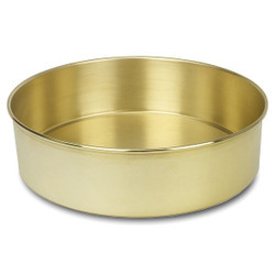 Advantech Manufacturing Pan,Brass,12 In Dia,3 1/2 In D PB12F