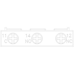 Siemens Auxiliary Contact Block, NO/NC 3RV29011G