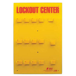 Zing Lockout Board,Unfilled,23-1/2 In H  7115E