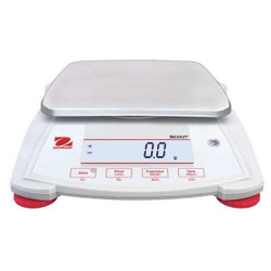 Ohaus Portable Scale,6200g,0.1g,Backlit LCD SPX6201