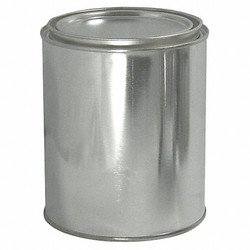 Qorpak Metal Can,Metal,Unlined,6.6 in,PK34 MET-03098