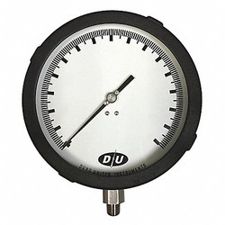 Duro Pressure Gauge ,6" Dial Size 6.2020213E7