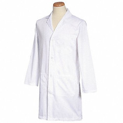 Fashion Seal Lab Coat,White,38-1/2" L, M 499 36