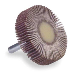 Norton Abrasives Flap Wheel,3 in Dia,1 in W,P60 Grit 63642502620