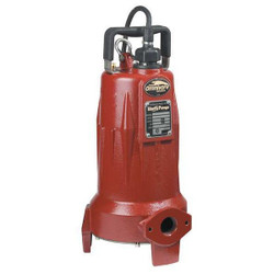 Liberty Pumps 2 HP,Grinder Pump,Tether Float LSG202M