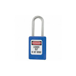 Master Lock Lockout Padlock,KA,Blue,1-13/16"H,PK12 S33KAS12BLU
