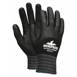 Mcr Safety Coated Gloves,Nylon,S,PK12  MG9694S