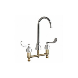 Chicago Faucet Gooseneck,Chrome,Chicago Faucets,786  786-GN2FCABCP