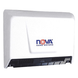 World Dryer Hand Dryer,Integral,Steel,Automatic 093000000