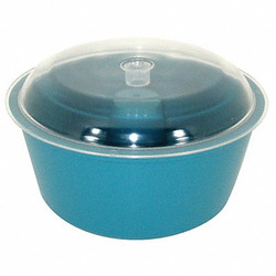 Raytech Vibratory Tumbler Bowl and Lid, 8In Dia.  23-005