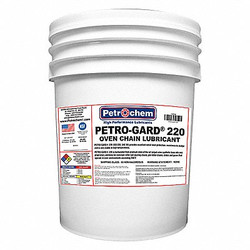 Petrochem ChainWireRope Lube,5 gal.,Pail  PETRO-GARD 220